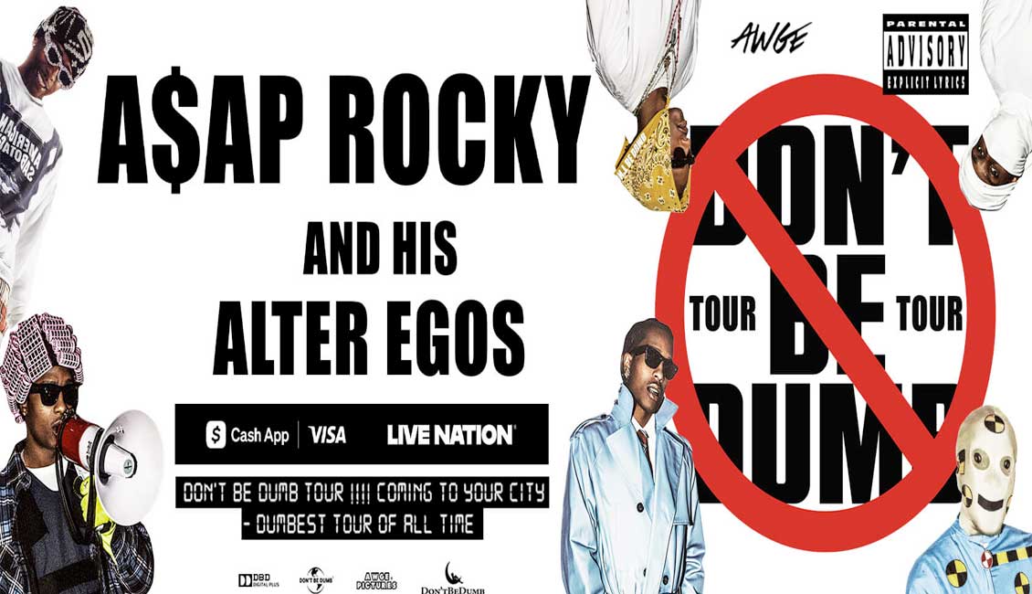 ASAP Rocky announces Don't Be Dumb Tour