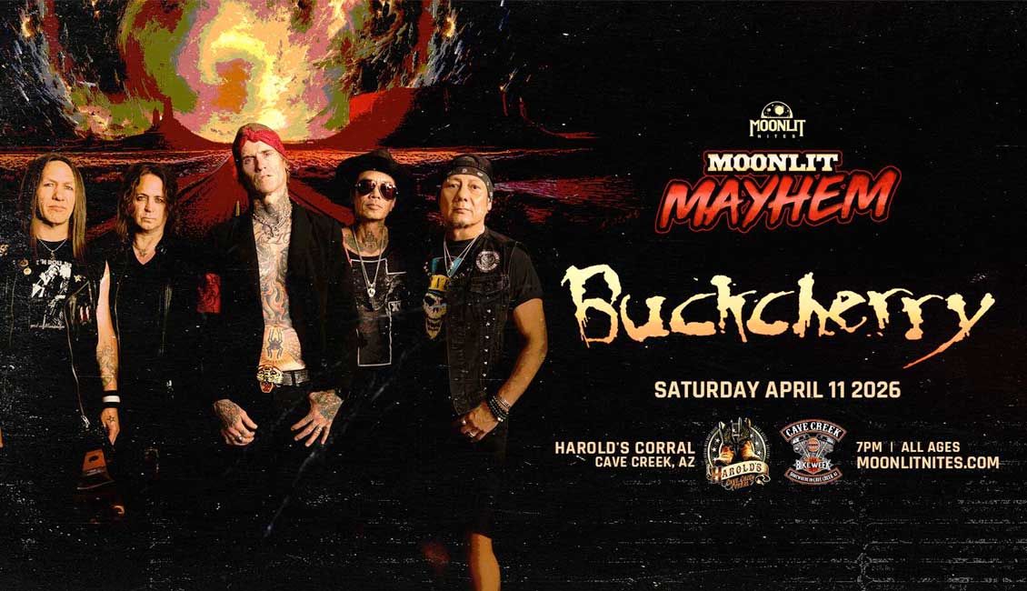 Buckcherry play Moonlit Mayhem USA 2026