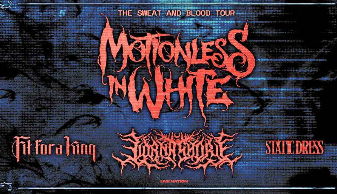 Motionless in White announce The Sweat and Blood Tour