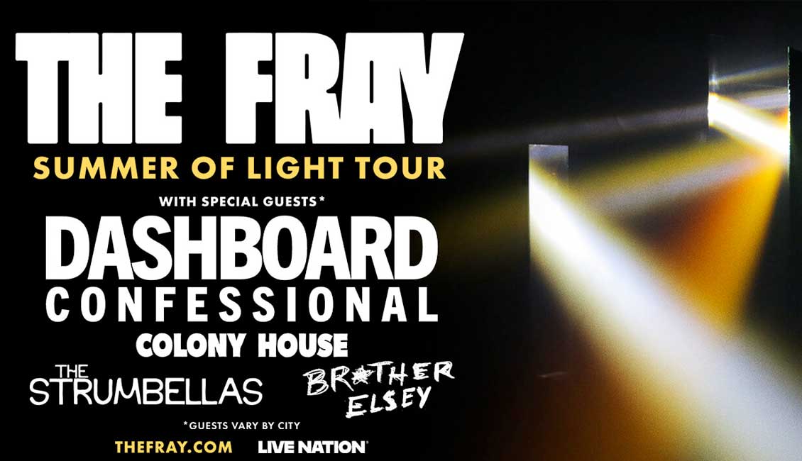 The Fray announce The Summer of Light Tour 2026