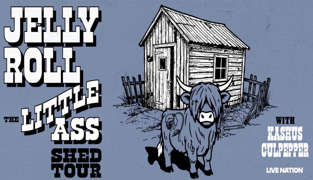 Jelly Roll announces the Little ASS Shed Tour