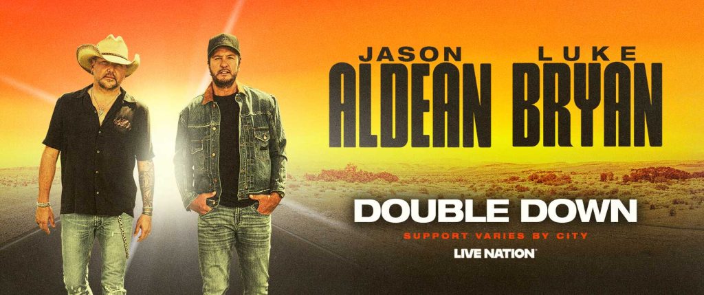 Jason Aldean and Luke Bryan Double Down Tour 2026