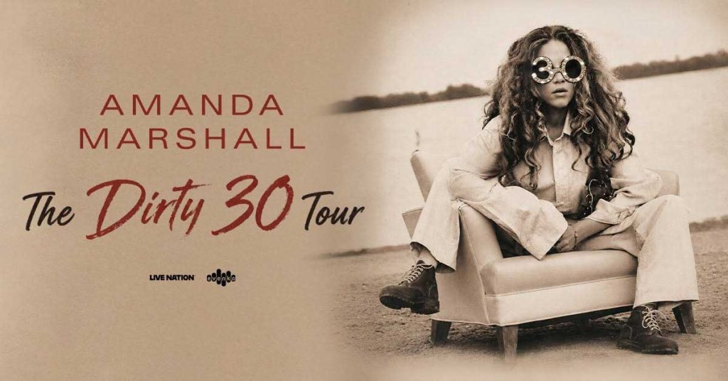 Amanda Marshall The Dirty 30 Tour 2026