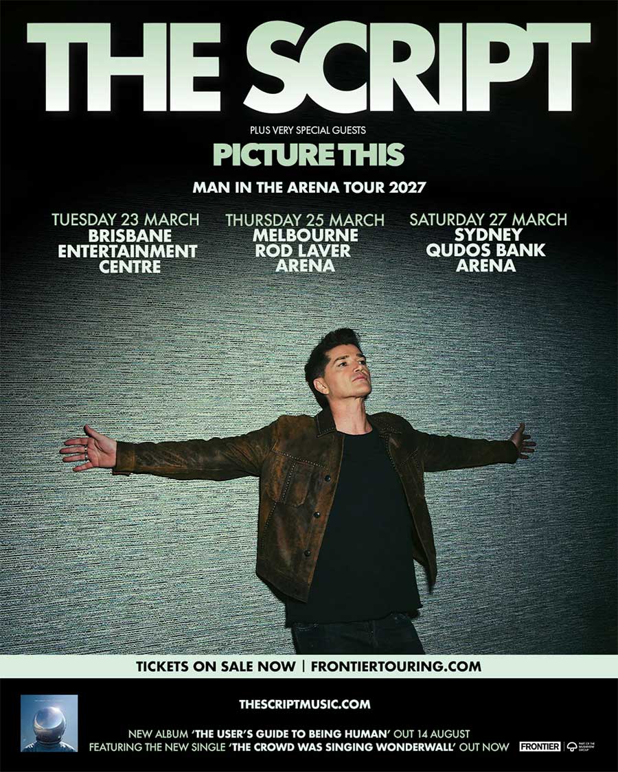 The Script and Picture This Australia 2027 poster